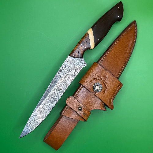 Butterfly Damascus Hunter