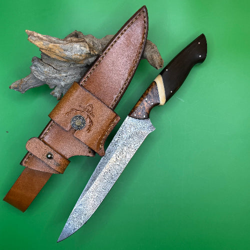Butterfly Damascus Hunter